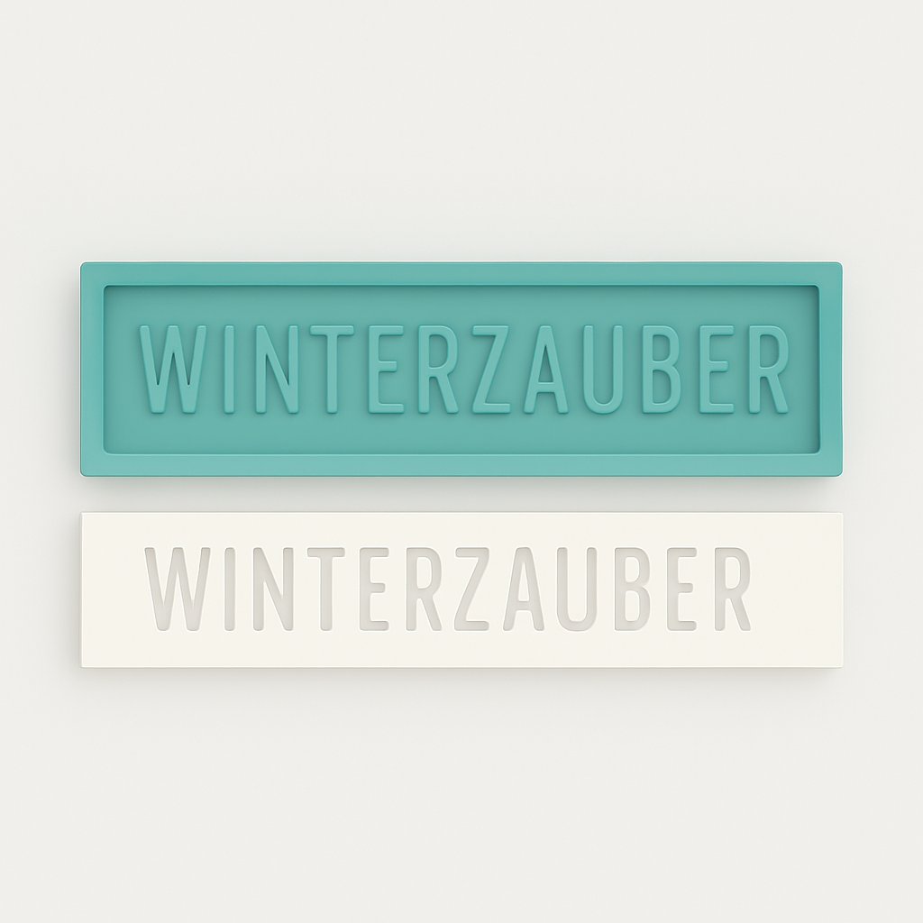 winterzauber form aus silikon