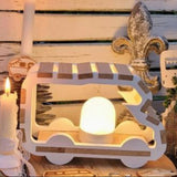 wohnwagen Silikongießform gegossen und gebastelt mit Easy-sticks