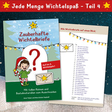 Lade das Bild in den Galerie-Viewer, Zauberhafte Wichtelbriefe - Inhaltsverzeichnis Teil 4 vom Wichtelbuch
