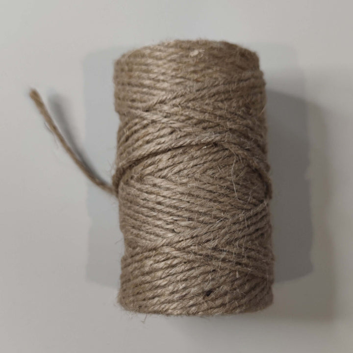 Jute Garn Kaufen: Natur Jute Twin - Ca. 185G Mit 75M Fadenlänge Für Umweltschonendes Basteln