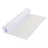 Rolle mit transparenter Folie, ideal für kreative Bastelprojekte, von easy-sticks, inklusive der 3D-Glimmereffekt-Folie.