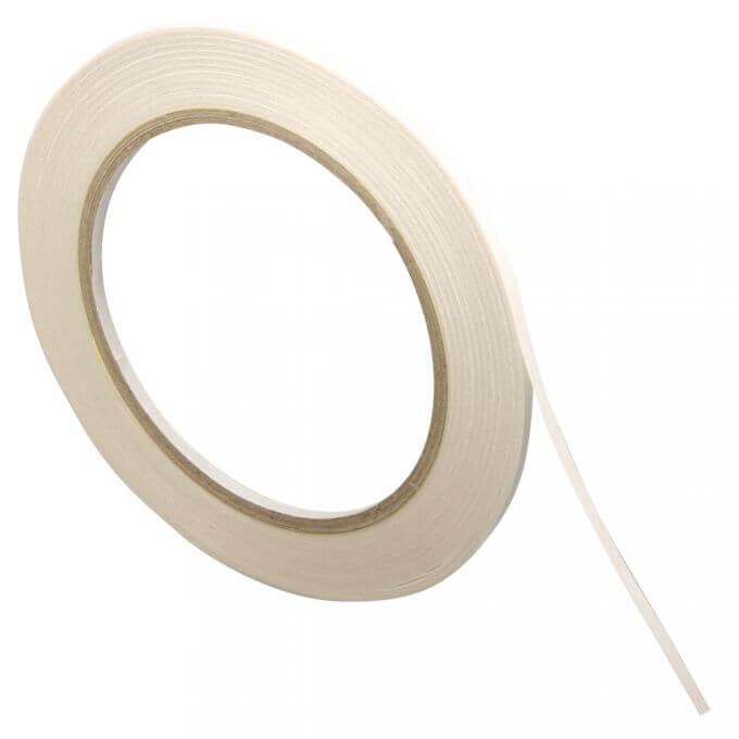 Rayher Spezial-Doppelklebeband Transparent auf einer 20 m Rolle, ideal für kreative Bastelprojekte von Easy-Sticks.