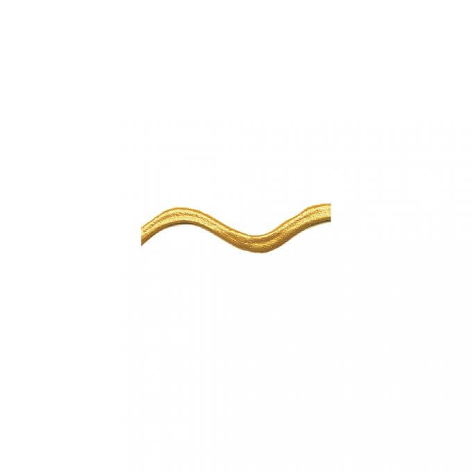 Goldener Wachs-Liner von easy-sticks, ideal für glanzvolle Kerzenverzierungen - 30ml Flasche.