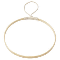 Holzring mit Kordel zum Aufhängen, ideal für Heimdekorationen, angeboten von easy-sticks.