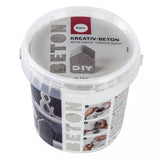 Kreativ-Beton von easy-sticks in einem 1 kg Eimer, ideal für DIY-Projekte.