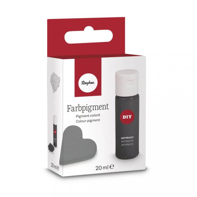 Kreatives Rayher Farbpigmente Pulver in einer SB-Box mit 20 ml Inhalt, ideal für DIY Projekte und farbenfrohes Gießen.