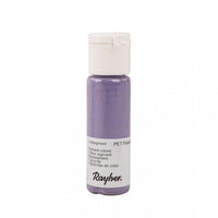 Eine Flasche lila Farbpigment von Rayher, ideal zum Einfärben von Gießmassen und Kreativ-Beton, Teil der Easy-Sticks Farbpigmente Pulver, SB-Box 20 ml - viele Farben.