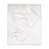 Transparente PET Gießform in Pilzdesign von easy-sticks, ideal für kreative Bastelprojekte.