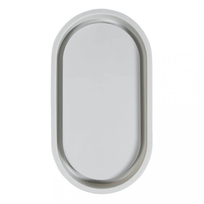 Hochwertige Silikon Gießform Untersetzer Oval von easy-sticks, perfekt geeignet für kreative Bastelarbeiten und individuelles Gießen.