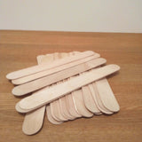 Mehrere Easy-Sticks Ice 30 cm Länge angeordnet, perfekt für kreative Bastelideen von Easy-Sticks.