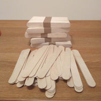 Bastelholzstäbe Easy Ice-Sticks 1,8 Cm X 15 Cm, 50 Stück Für Kreative Ideen Und Dekorationsprojekte