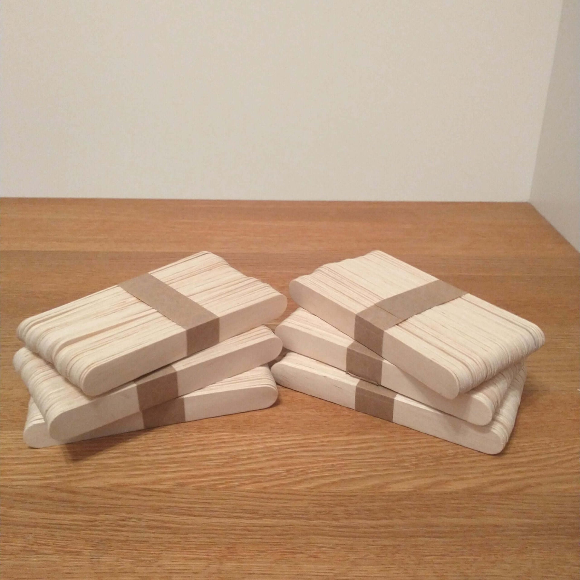 Bastelholzstäbe Easy Ice-Sticks 1,8 Cm X 15 Cm, 50 Stück Für Kreative Ideen Und Dekorationsprojekte