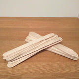 Gestapelte Easy-Sticks Ice 30 cm Länge, ideal für Bastelprojekte und kreatives Schaffen von Easy-Sticks.
