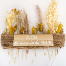Lade das Bild in den Galerie-Viewer, Trockenblumen Senfgelb/ Natur
